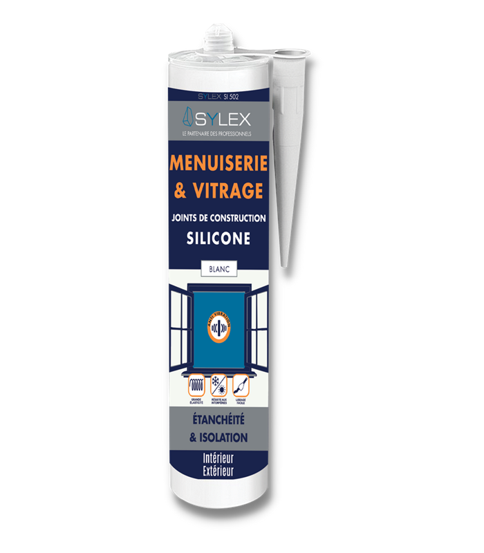 Mastic Menuiserie et Vitrage 280ml SYLEX SI 502
