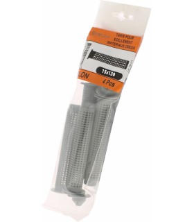 Lot de 4 tamis 15 x 130 mm pour scellement chimique