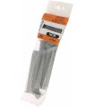 Lot de 4 tamis 15 x 130 mm pour scellement chimique