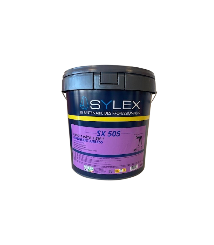 SYLEX Enduit garnissant SX505 2 en 1 airless et manuel 25KG