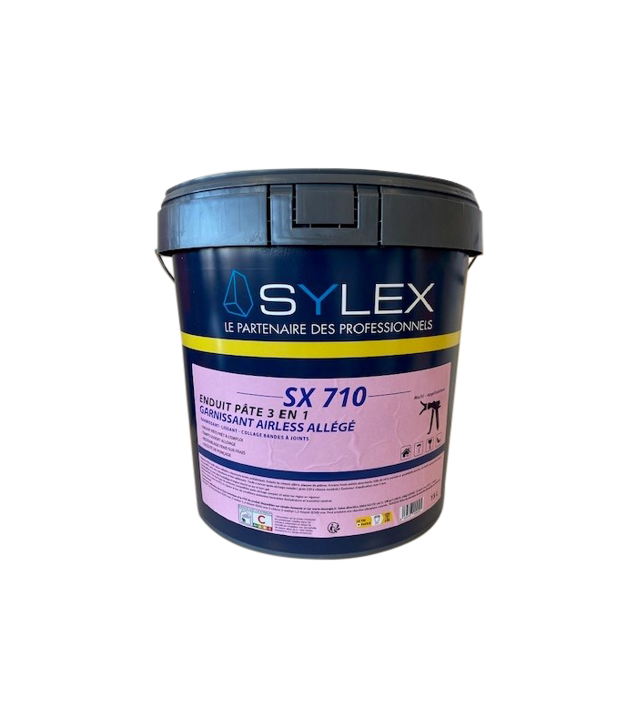 SYLEX enduit garnissant allégé 3 en 1 SX710 15L