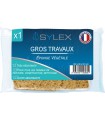 Éponge végétale gros travaux 140 x 90 x 50 mm