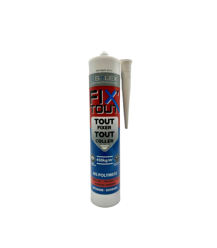 Extrem'Fix Colle fixation 100% matériaux 290ml Sylex CT 11