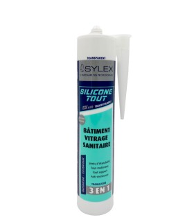 Mastic Sylex SX 640 Silicone 3 en 1 Silicone Tout 280ml