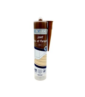 Mastic joint de finition bois et parquet Sylex