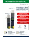 Mousse expansive PU 1C 500ml