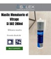Mastic Menuiserie et Vitrage 280 ml SYLEX SI 502