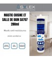 Sylex SA707 Mastic Cuisine et Salle de bain 280ml