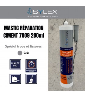 Mastic réparation ciment 7009 280 ml SYLEX