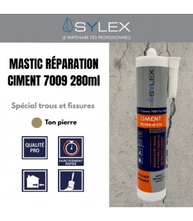 Mastic réparation ciment 7009 280 ml SYLEX