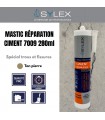 Mastic réparation ciment 7009 280 ml SYLEX