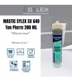 Mastic Sylex SX 640 Silicone 3 en 1 - Joint sanitaire 280 ml
