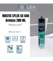 Mastic Sylex SX 640 Silicone 3 en 1 - Joint sanitaire 280 ml