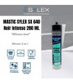 Mastic Sylex SX 640 Silicone 3 en 1 Silicone Tout 280ml