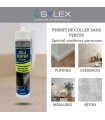 Colle acrylique de fixation spéciale plinthes 280 ml