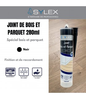 Mastic bois et parquet Sylex - Joint de finition élastique