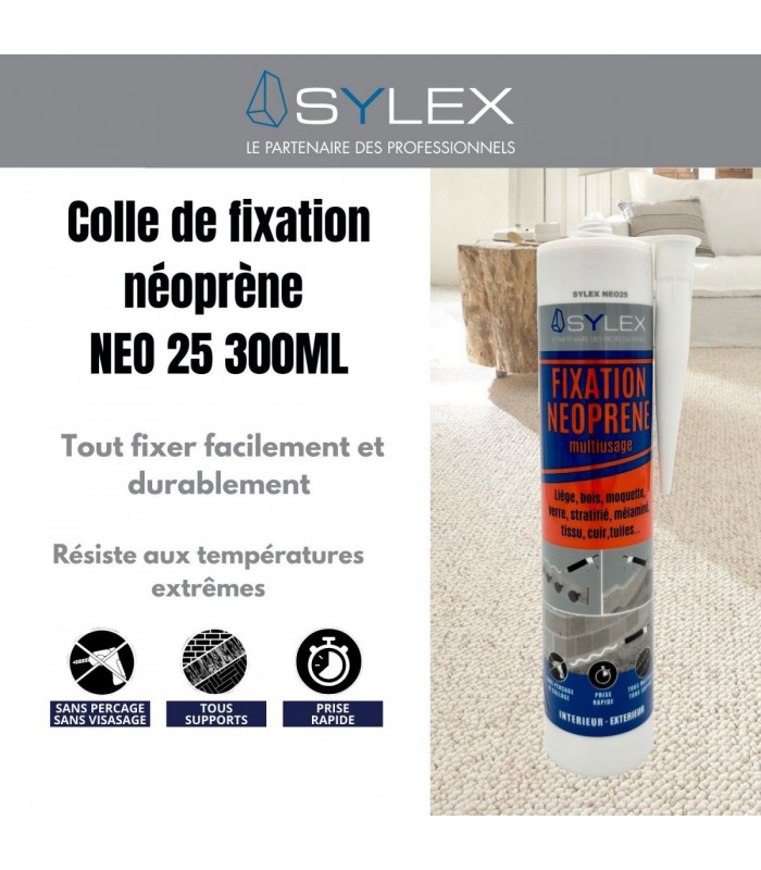 Colle néoprène Sylex NEO25 multi-usages 300 ml
