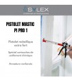 Pistolet mastic Sylex Pro 1 pour scellement chimique