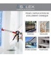 Pistolet mastic Sylex Pro 1 pour scellement chimique
