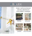 Pistolet mastic Sylex PI 33 pour scellement chimique